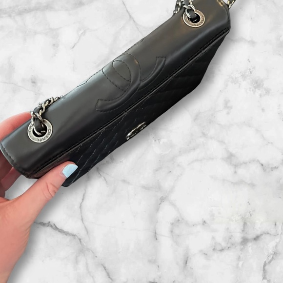 Chanel black lambskin small ballerine bag - Picture 6 of 15